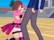 【エロゲーコイカツ！】ソードアートオンライン(SAO) レン(小比類巻香蓮)3DCG巨乳アニメ動画[Hentai Game Koikatsu! Ren(Anime 3DCG Video)]