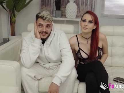 Hache can't hold his tears when he sees his girlfriend, fucked