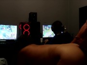 My CUCKOLD BOYFREND LIKES MORE GAMES THAT MY PUSSY , SO I FUCKED IS FRIEND (I GOT CUMSHOT IN MY ASS) 16/16