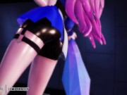 KDA Ahri - Popstar & Sex [MMD R-18] 6/16
