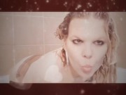 Bath tub scene. Sexy BBW cougar 9/16