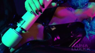 Latex Catsuit Hitachi Finger Fuck FULL VIDEO OUT NOW!