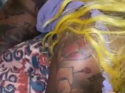 fat ass bouncing on daddy hard dick (part1) fucking and sucking  4/16