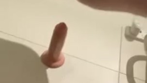 Kiwi Twink Rides Dildo For The First Time