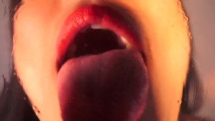 Wet Tongue Fetish