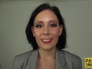 Bound bdsm sub throats dick 1/16