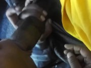 Blowjob then fuck her 11 inches Dick she loves 15/16