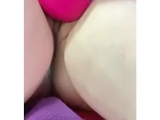 Fingers, Toys, Fuck Machine All Pussy Play Close up spray  13/16