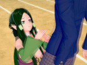 【エロゲーコイカツ！】ソードアートオンライン(SAO) 白井咲夜3DCG巨乳アニメ動画[Hentai Game Koikatsu! Shirai Sakuya(Anime 3DCG Video)]