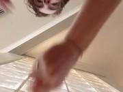 Naughty schoolgirl films dildo fucking for teacher 6/16