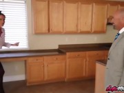 Kinky Cougar Seduces Customer Into Sex 3/16