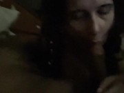 PETITE BRUNETTE TAKES ON BBC 1/16