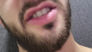 STRAIGHT GUY - CURVED COCK - BIG DICK HORNY DIRTY TALK - HAIRY CHEST