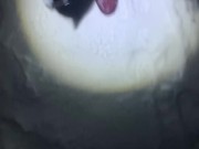 Girl Desperately Pisses Her Jeans In The Snow 12/16