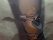 Girl Desperately Pisses Her Jeans In The Snow 16/16