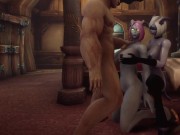 Human fucks Draenei Threesome ToA 8/16