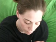 Getting A Big Glob of Cum on Her Face - Heather Kane 2/16