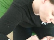 Getting A Big Glob of Cum on Her Face - Heather Kane 6/16