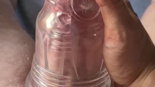 Strip and Fleshlight Fun with Cockring