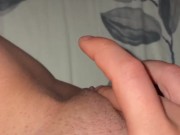 Got horny at my friends place and masturbated before going to bed, had to be silent - ABabyOF 10/16