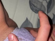 Got horny at my friends place and masturbated before going to bed, had to be silent - ABabyOF 4/16