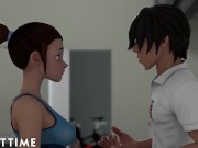 ADULT TIME - Hentai Sex University Prodigy Wants To Show His Stepsis Everything He's Learned 7/16