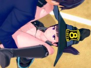 【エロゲーコイカツ！】炎炎ノ消防隊(Fire Force) 茉希尾瀬3DCG巨乳アニメ動画[Hentai Game Koikatsu! Maki Oze(Anime 3DCG Video)] 11/16