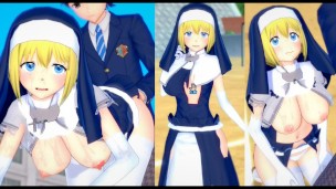 【エロゲコイカツ！ ]火（火）シスターアイリス3DCG巨乳アニメ動画【変態ゲームコイカツ！ シスターアイリス（アニメ3DCGビデオ）