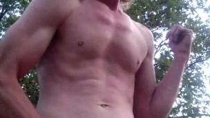 Outdoor White Cum Ropes
