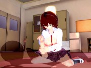 Bottom-tier Character Tomozaki HANAMI AOI Loves CUM (3D HENTAI) 1/16