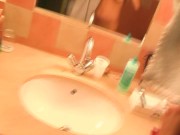 Beautiful inexperienced naked wife during our trip to the sea 2/16