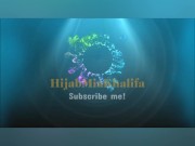 Muslim Chechen Teen girl in hijab Smoking and Masturbating  16/16