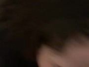 Ariel greets me after work with a blow job, and takes the cum shot on the face 4/16