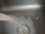 Poor sink gets from spoiled milk 6/16