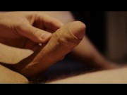 Jerking my Swedish dick. Edging orgasm, legs shaking and pulsating cum :) 4/16