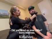 Goddess Kiffa Goddess Grazi and Goddess Lohan - Goddess Grazi birthday part 2 - 2 slaves serve 5/16