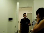 77, un amigo mío viene a buscarlos y con mi hermanastra no pudimos evitar llevarlo mucho 1/16