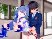 【エロゲーコイカツ！】原神 甘雨(かんう)3DCG巨乳アニメ動画[Hentai Game Koikatsu! Genshin Ganyu(Anime 3DCG Video)] 13/16
