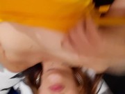 Schoolgirl strips for her stepbrother 8/16