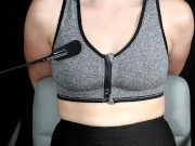 Tit slap paddle beads nipple suckers and cum 3/16