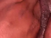 Licking off my fingers after playing with my pussy 💅🥵