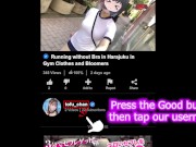 Challenge yourself to see how far and short you can cut your clothes so they don't come out 16/16