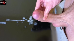 Hot Guy Moaning While Spurting a Huge Cumshot All Over - 4K
