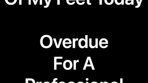 Slideshow of His Hard Working, Rough Feet (2021-09-21) In Desperate Need Of A Professional Pedicure