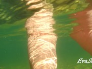 peeing underwater and washing my pussy 2/16