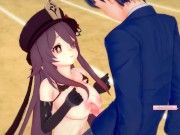 【エロゲーコイカツ！】原神 胡桃(フータオ)3DCG巨乳アニメ動画[Hentai Game Koikatsu! Genshin HuTao(Anime 3DCG Video)] 8/16