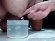 He milks her like cow with automilk 2 5/16