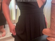 I filmed myself giving a sloppy blowjob to a dildo for a fan! Got horny and fingered my pussy! 2/16