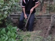 Burying leaves is a good way 5/16