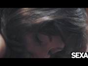 Beautiful lesbians eat each other's wet pussy to intense orgasms 13/16